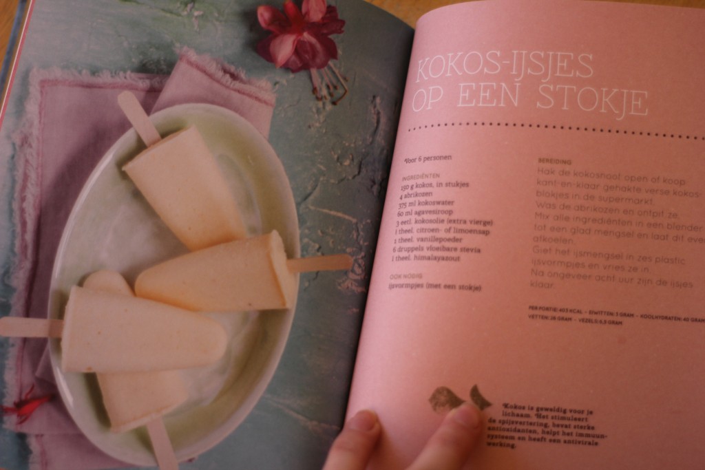 vegan delight kookboek van binnen @ Lauriekoek.nl