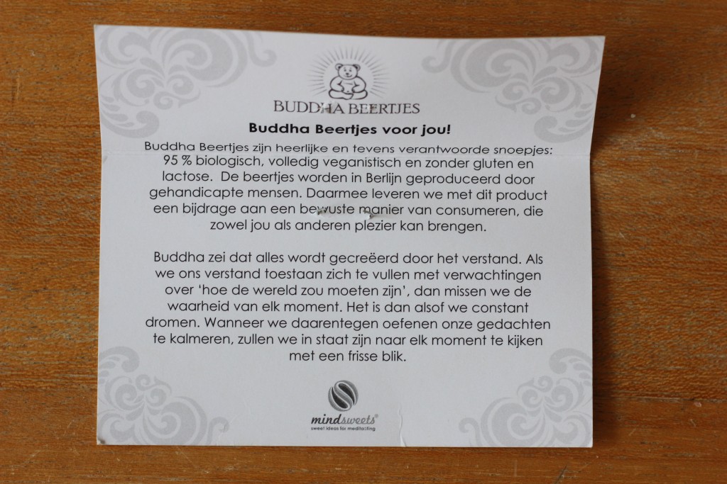 Budha beertjes snoep review @ lauriekoek.nl