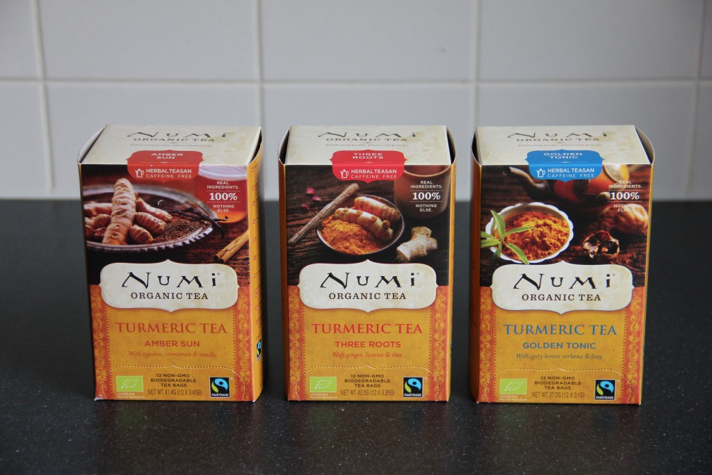 Numi Tumeric tea @ Lauriekoek.nl
