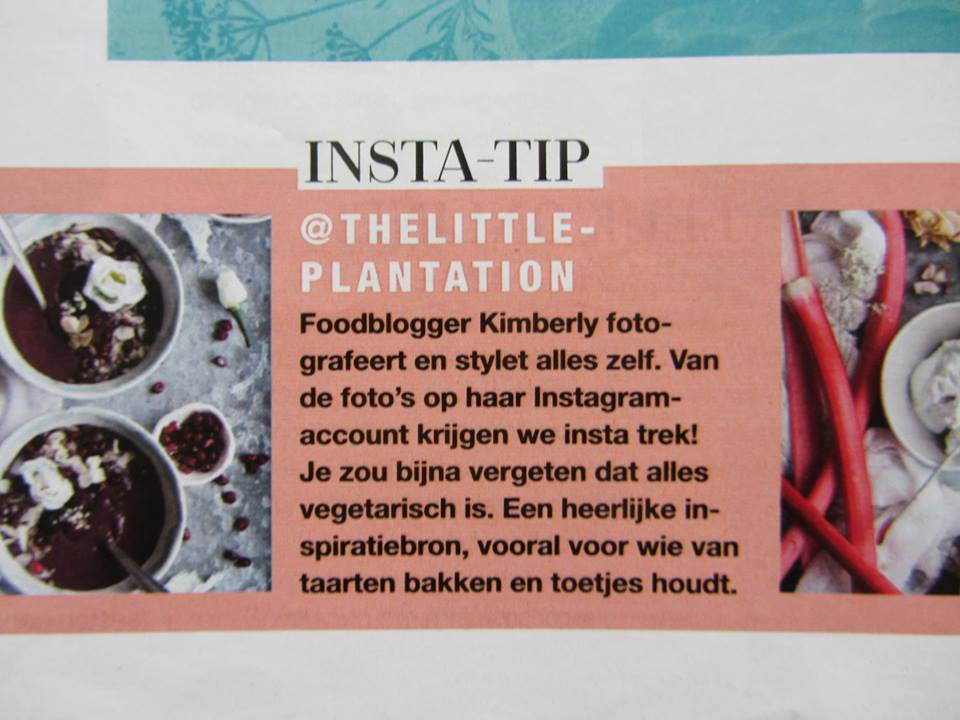 Inspirerende Vegetarische Instagrammers #2 @ Lauriekoek.nl