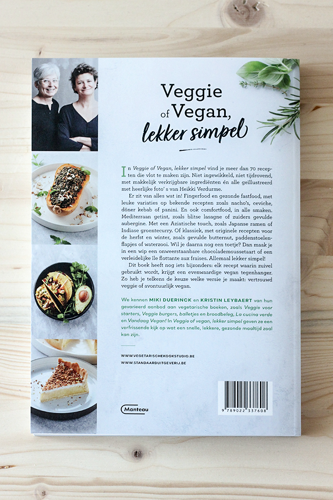 Boekrecensie: Veggie of vegan, lekker simpel @ Lauriekoek.nl